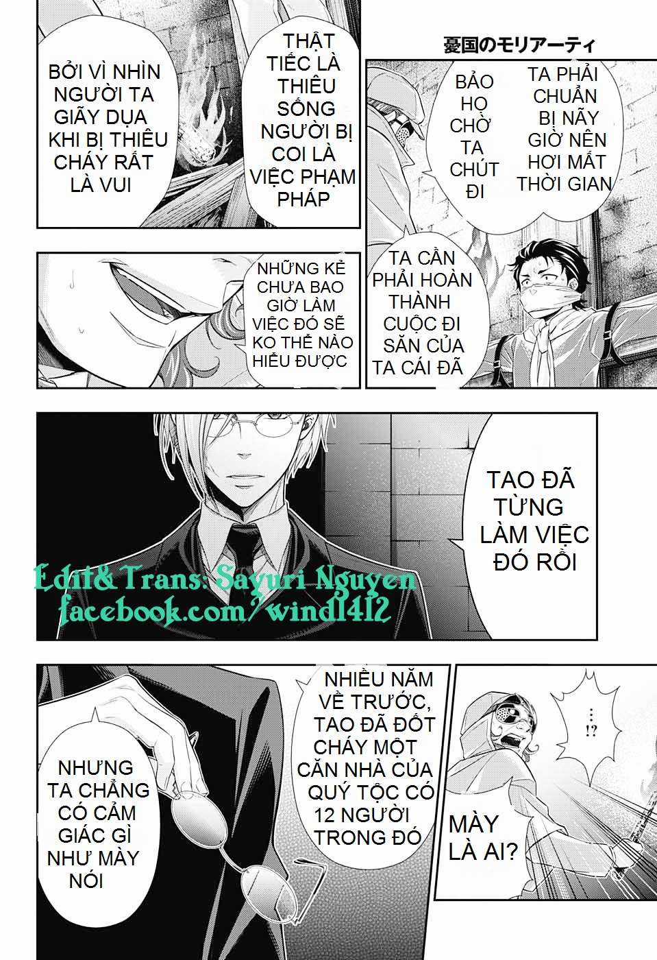 Yuukoku no Moriarty Chapter 11 trang 26