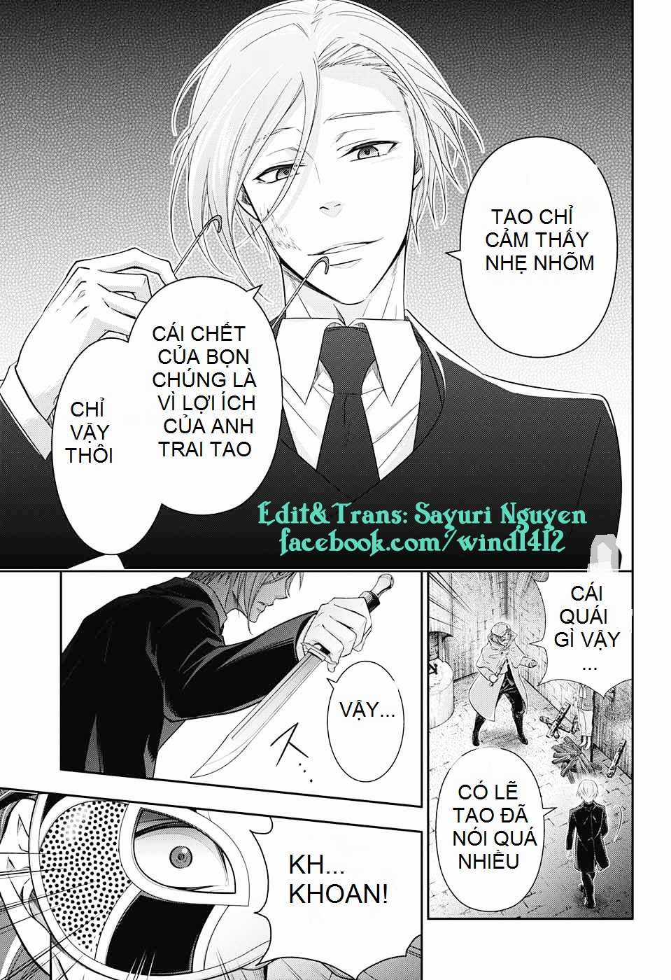 Yuukoku no Moriarty Chapter 11 trang 27