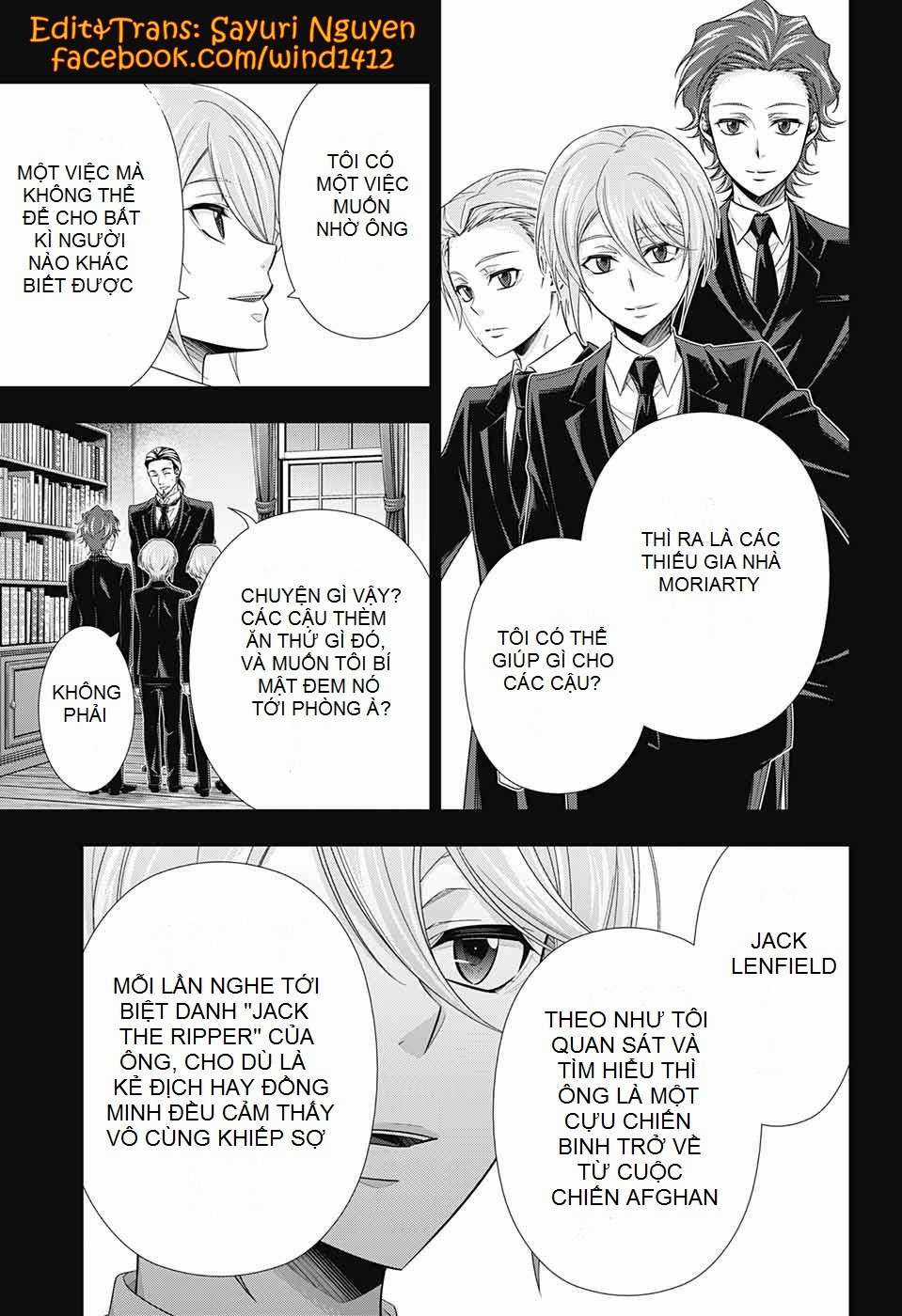 Yuukoku no Moriarty Chapter 25 trang 10