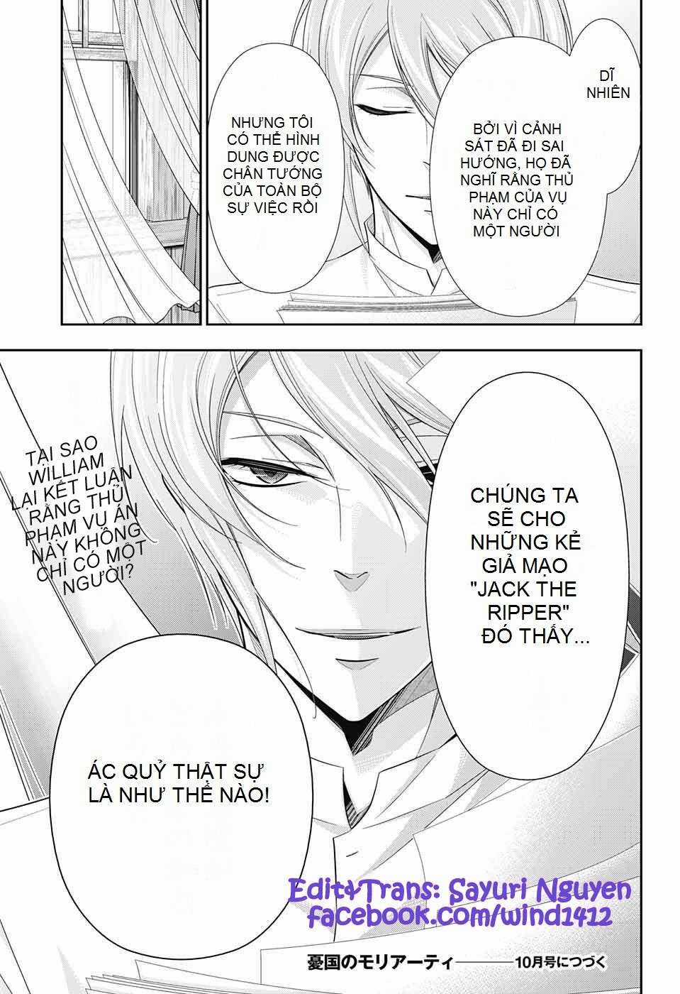 Yuukoku no Moriarty Chapter 25 trang 44