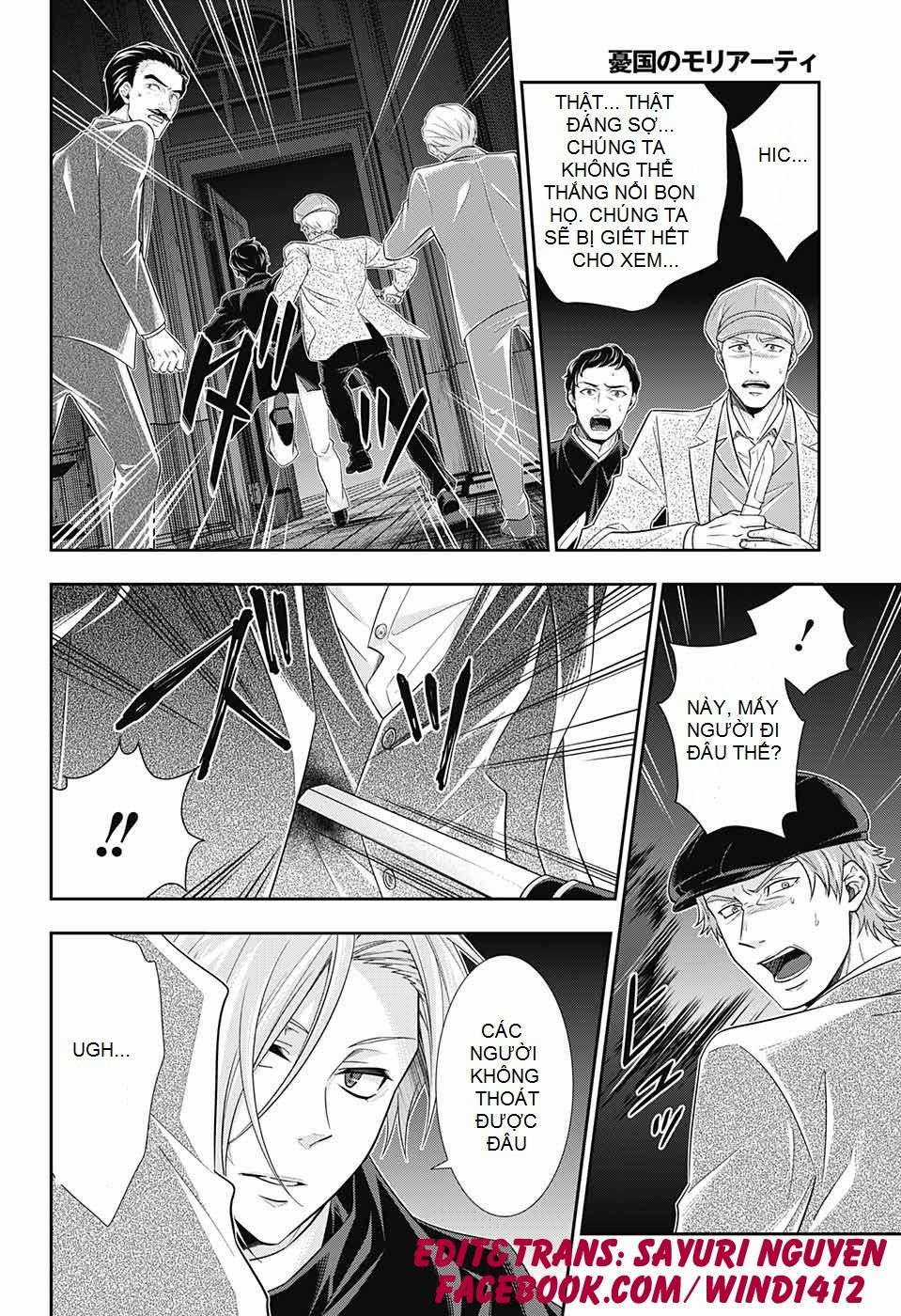 Yuukoku no Moriarty Chapter 28 trang 16