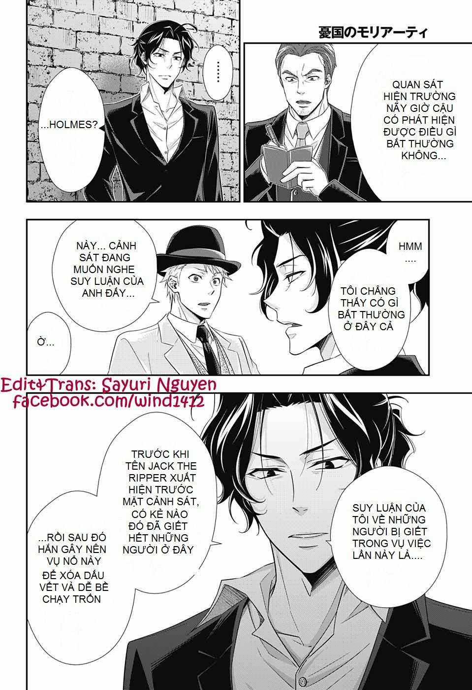 Yuukoku no Moriarty Chapter 28 trang 32