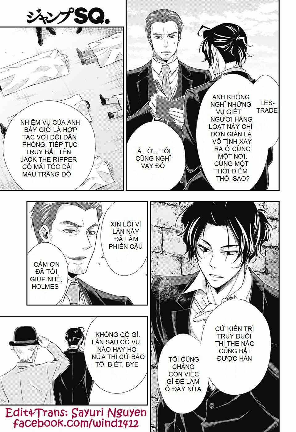 Yuukoku no Moriarty Chapter 28 trang 33