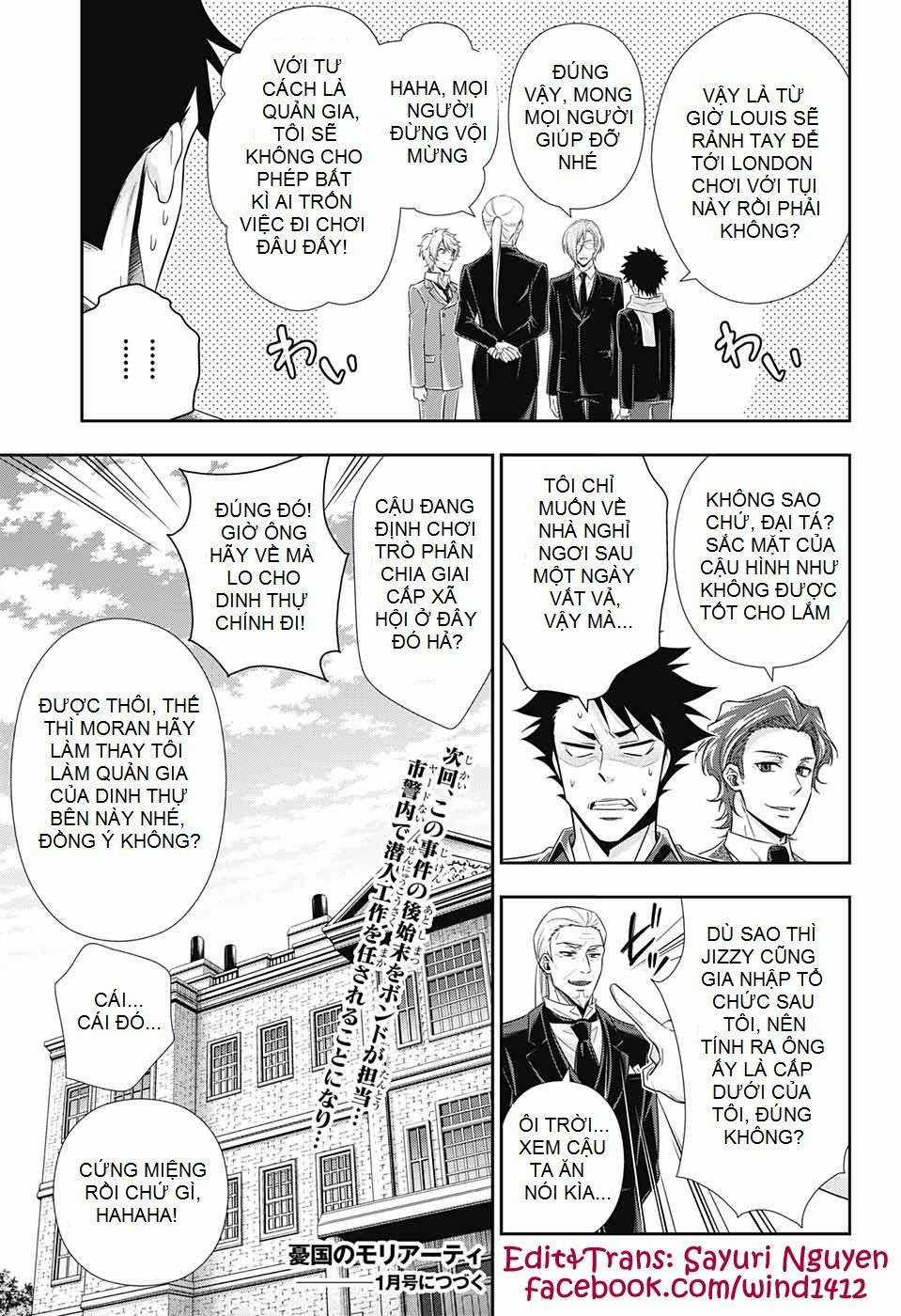 Yuukoku no Moriarty Chapter 28 trang 45