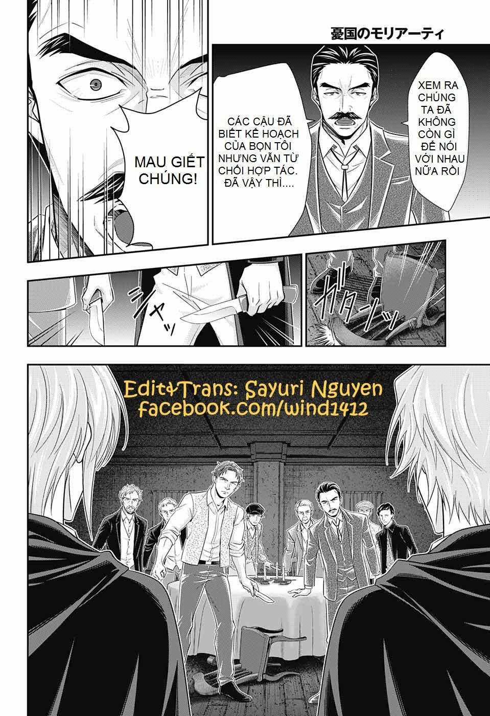 Yuukoku no Moriarty Chapter 28 trang 7
