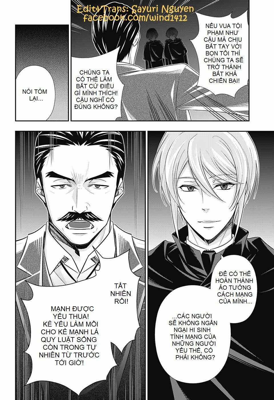 Yuukoku no Moriarty Chapter 28 trang 8