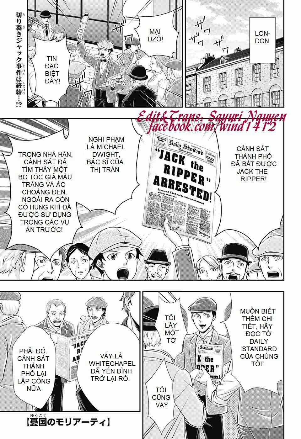 Yuukoku no Moriarty Chapter 29 trang 0