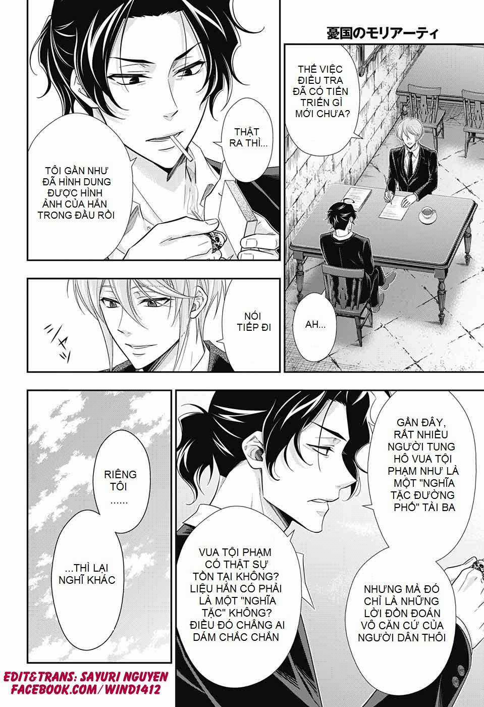 Yuukoku no Moriarty Chapter 31 trang 11