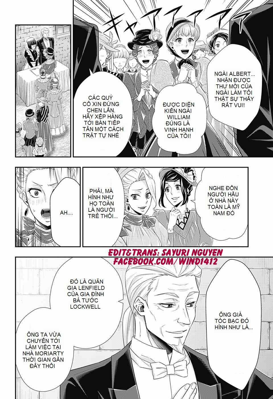 Yuukoku no Moriarty Chapter 32 trang 16