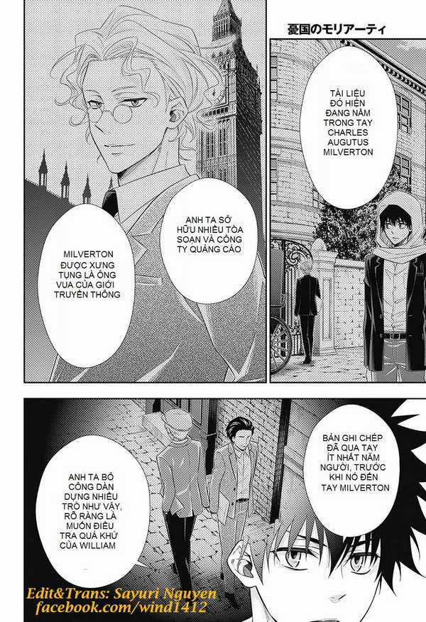 Yuukoku no Moriarty Chapter 33 trang 13