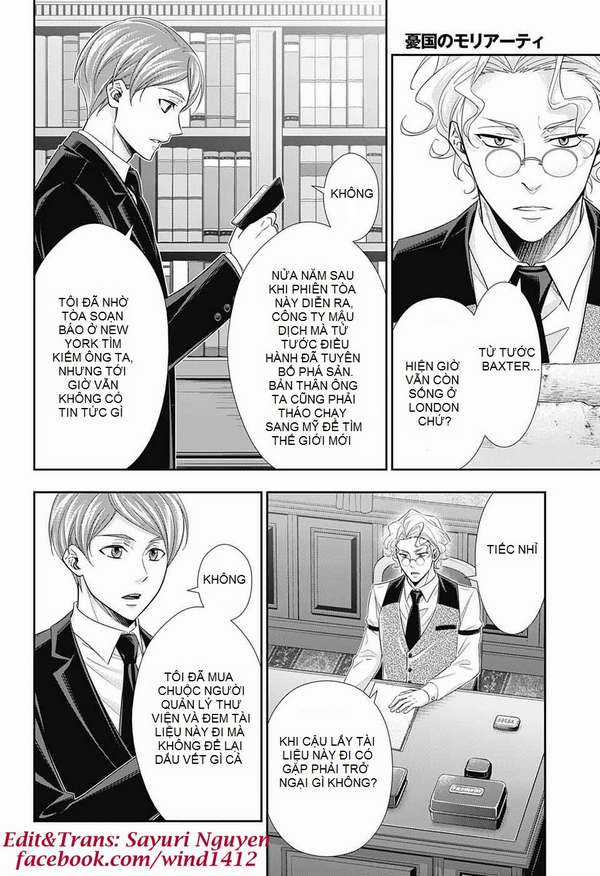 Yuukoku no Moriarty Chapter 33 trang 3