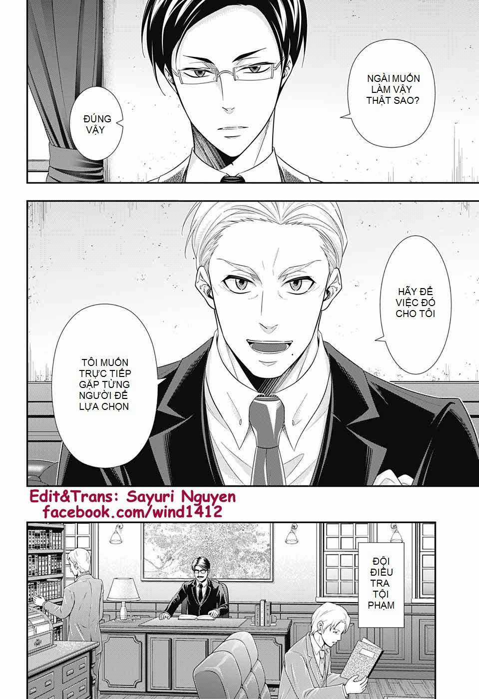 Yuukoku no Moriarty Chapter 35 trang 14