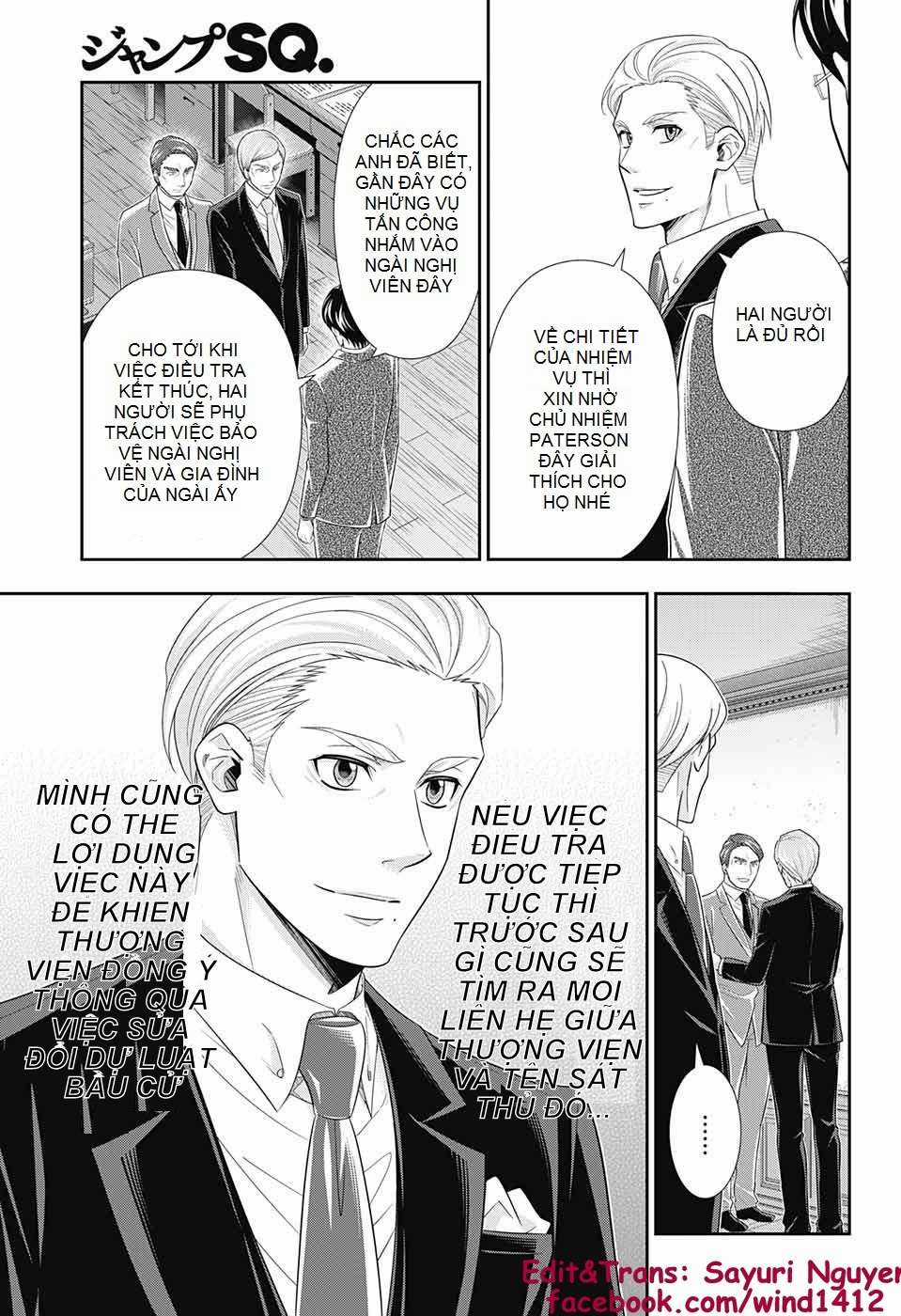 Yuukoku no Moriarty Chapter 35 trang 17