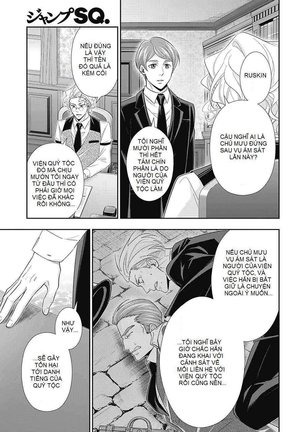 Yuukoku no Moriarty Chapter 35 trang 7