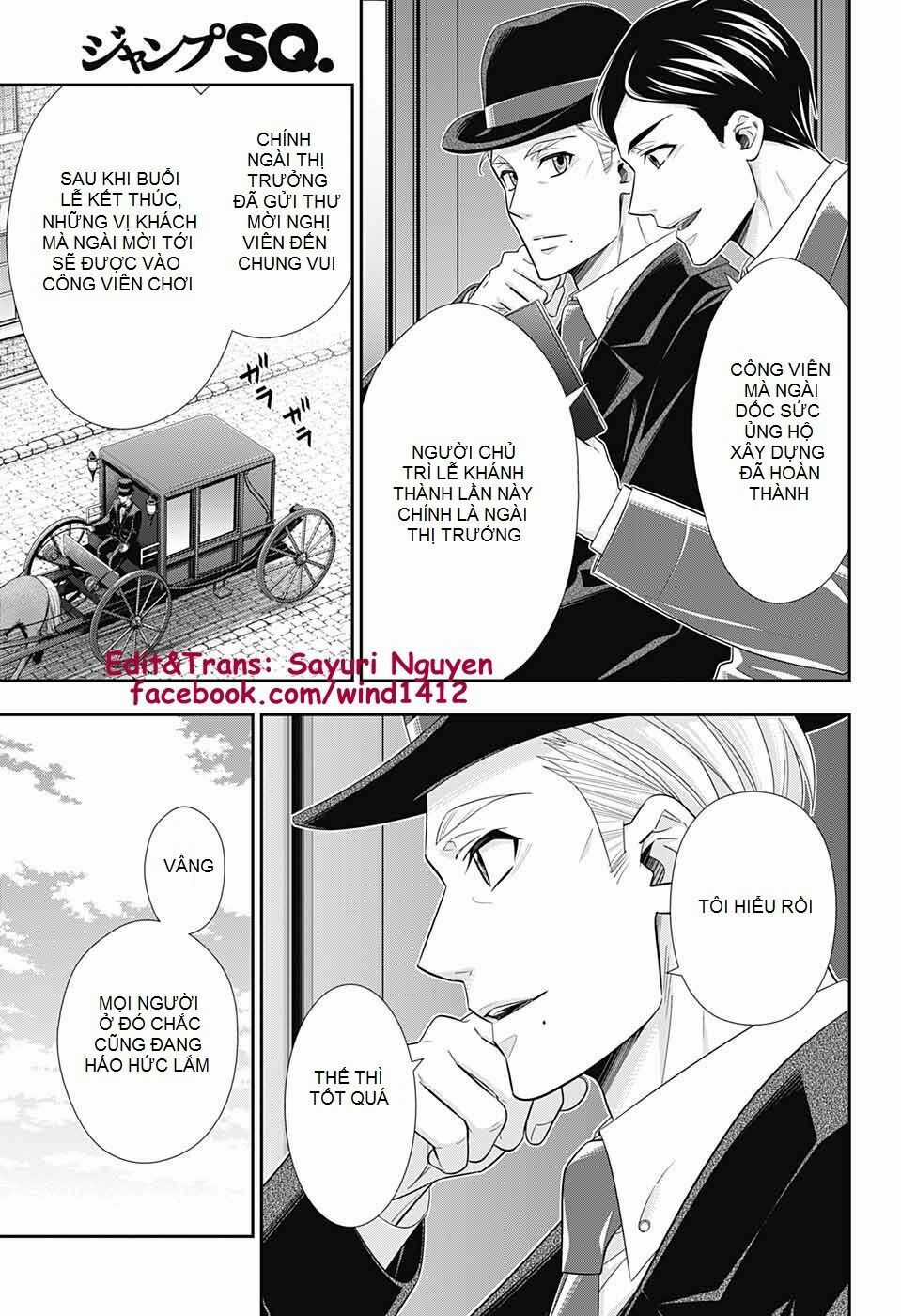 Yuukoku no Moriarty Chapter 36 trang 14
