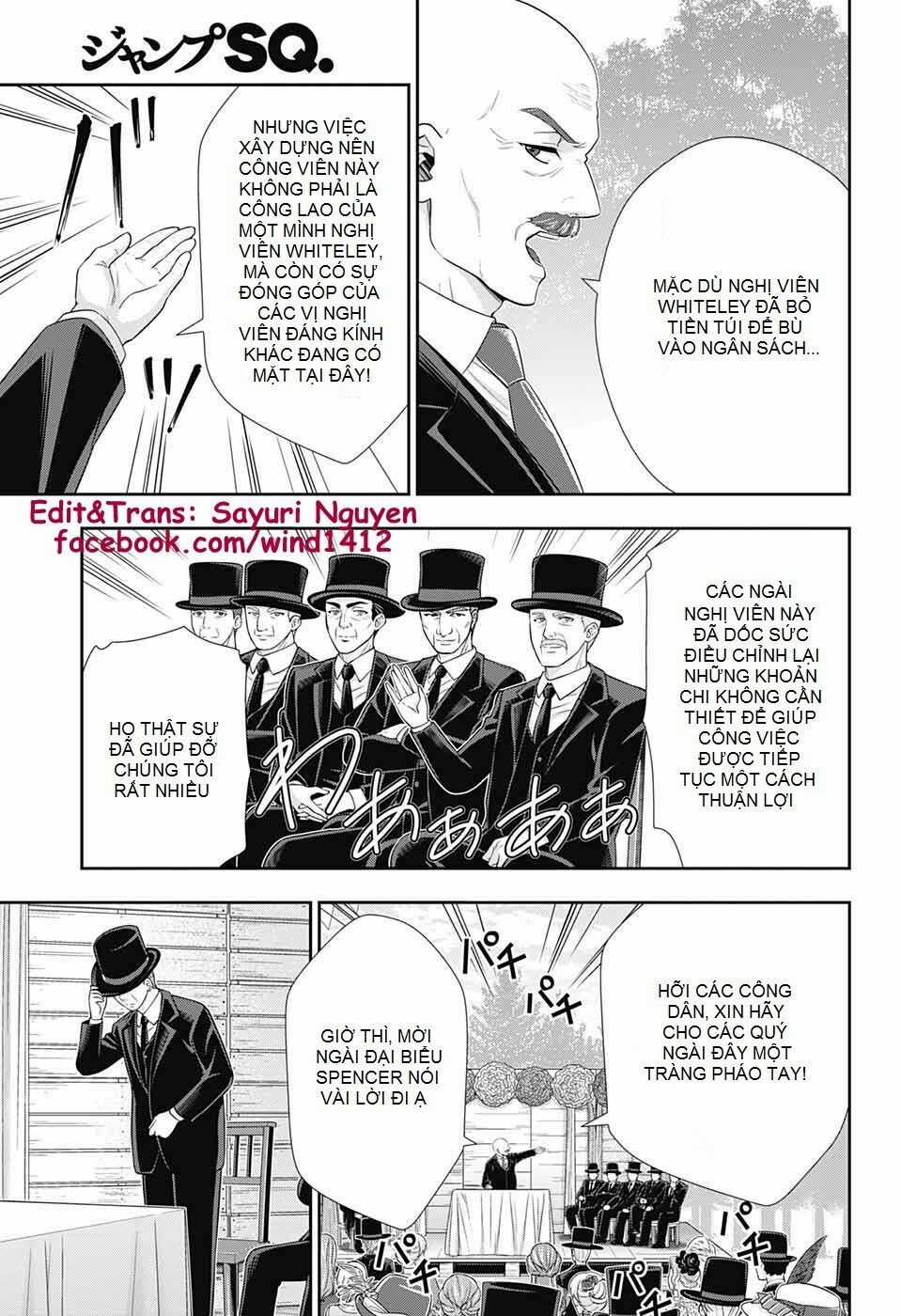 Yuukoku no Moriarty Chapter 36 trang 22