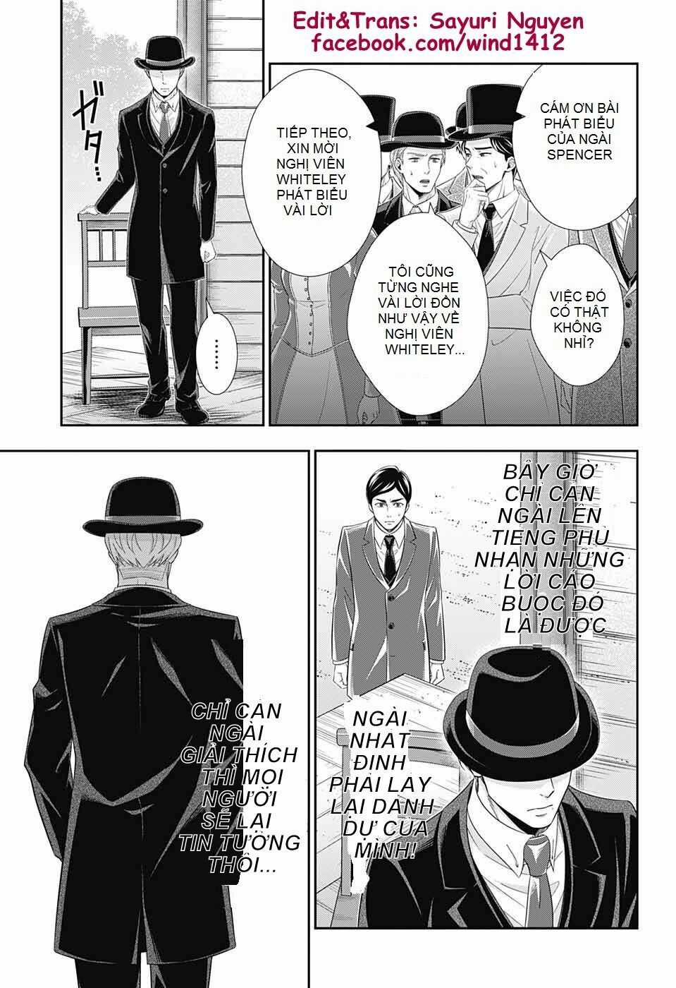 Yuukoku no Moriarty Chapter 36 trang 25