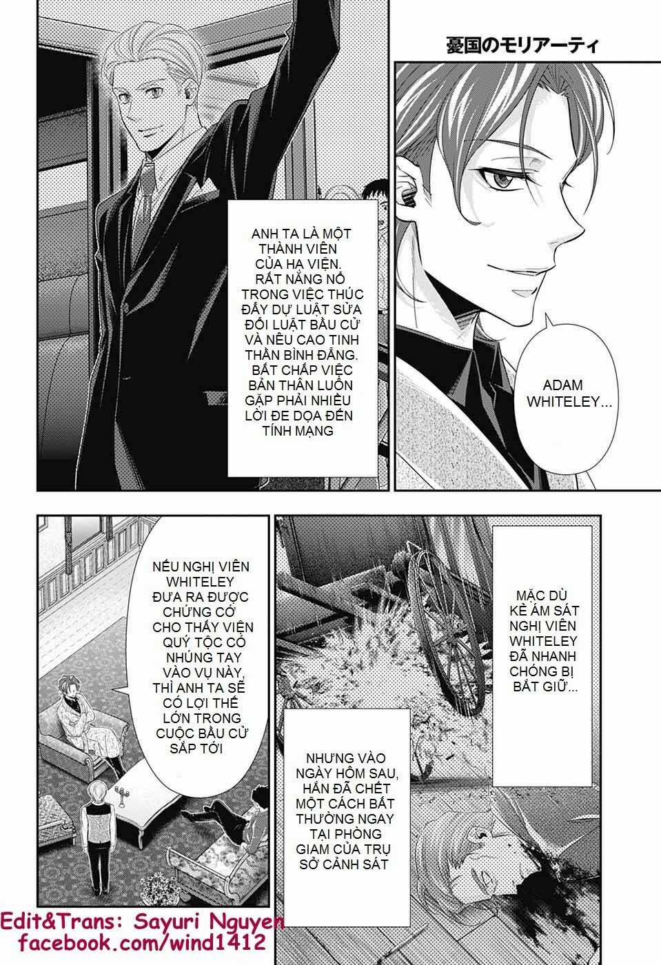 Yuukoku no Moriarty Chapter 36 trang 3