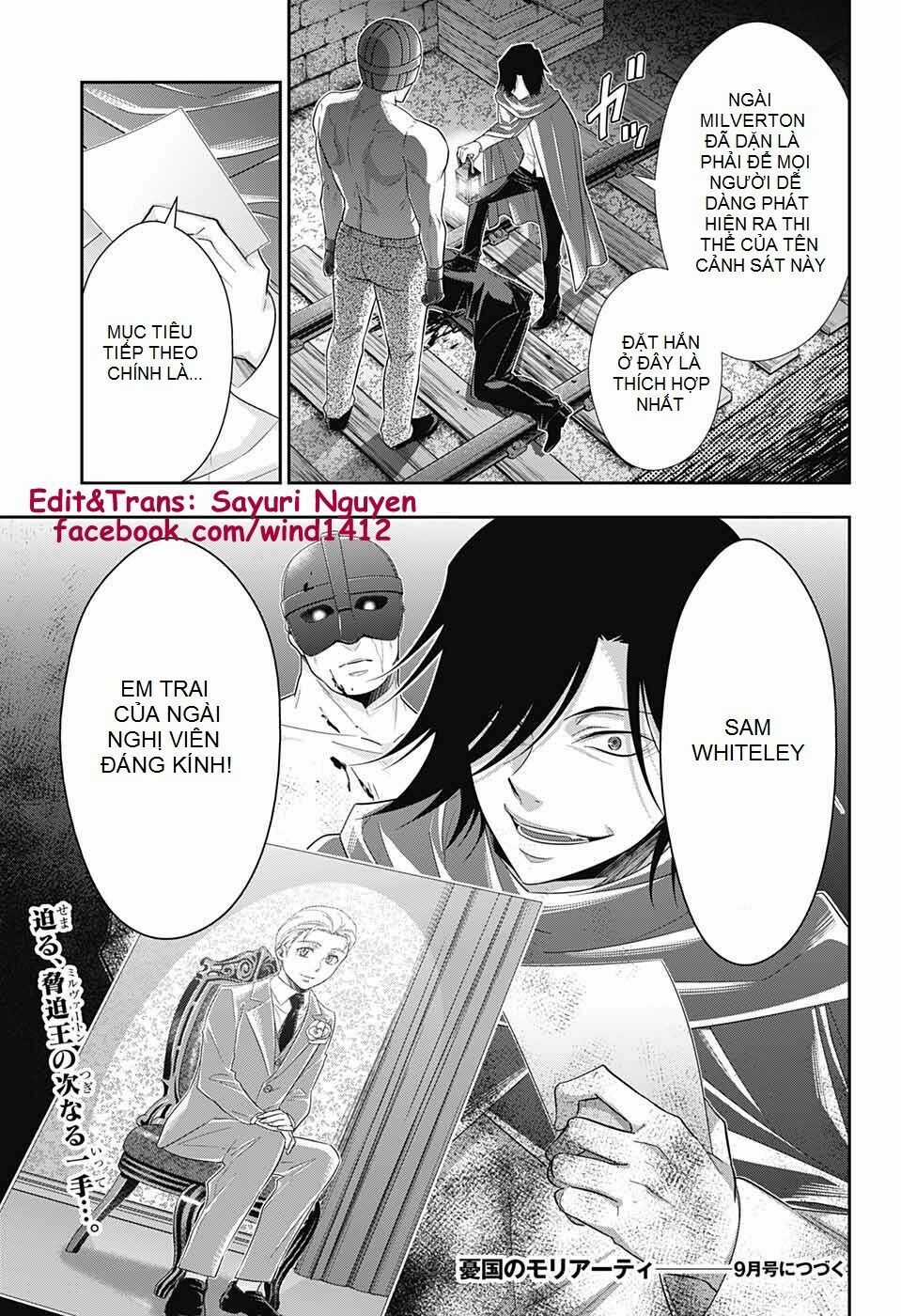Yuukoku no Moriarty Chapter 36 trang 45