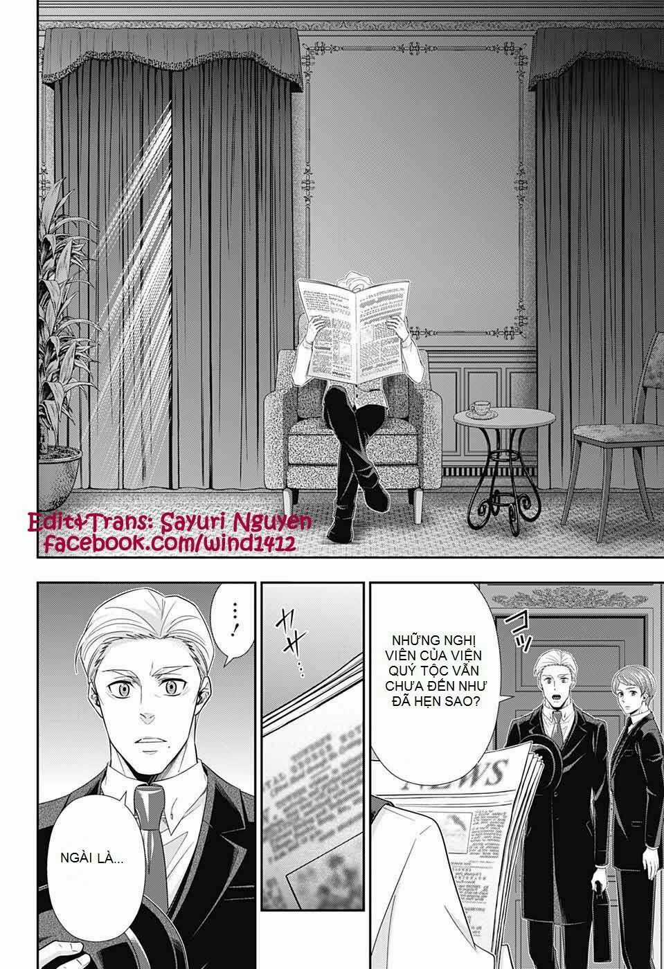 Yuukoku no Moriarty Chapter 37 trang 13