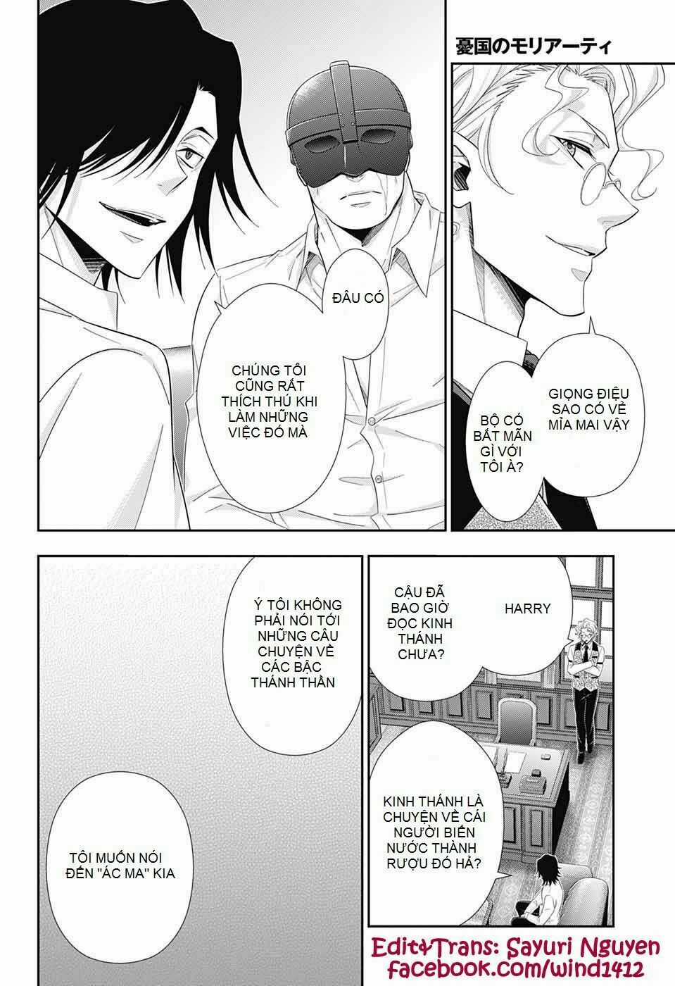 Yuukoku no Moriarty Chapter 37 trang 31