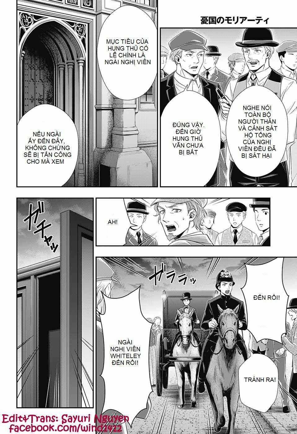 Yuukoku no Moriarty Chapter 38 trang 25