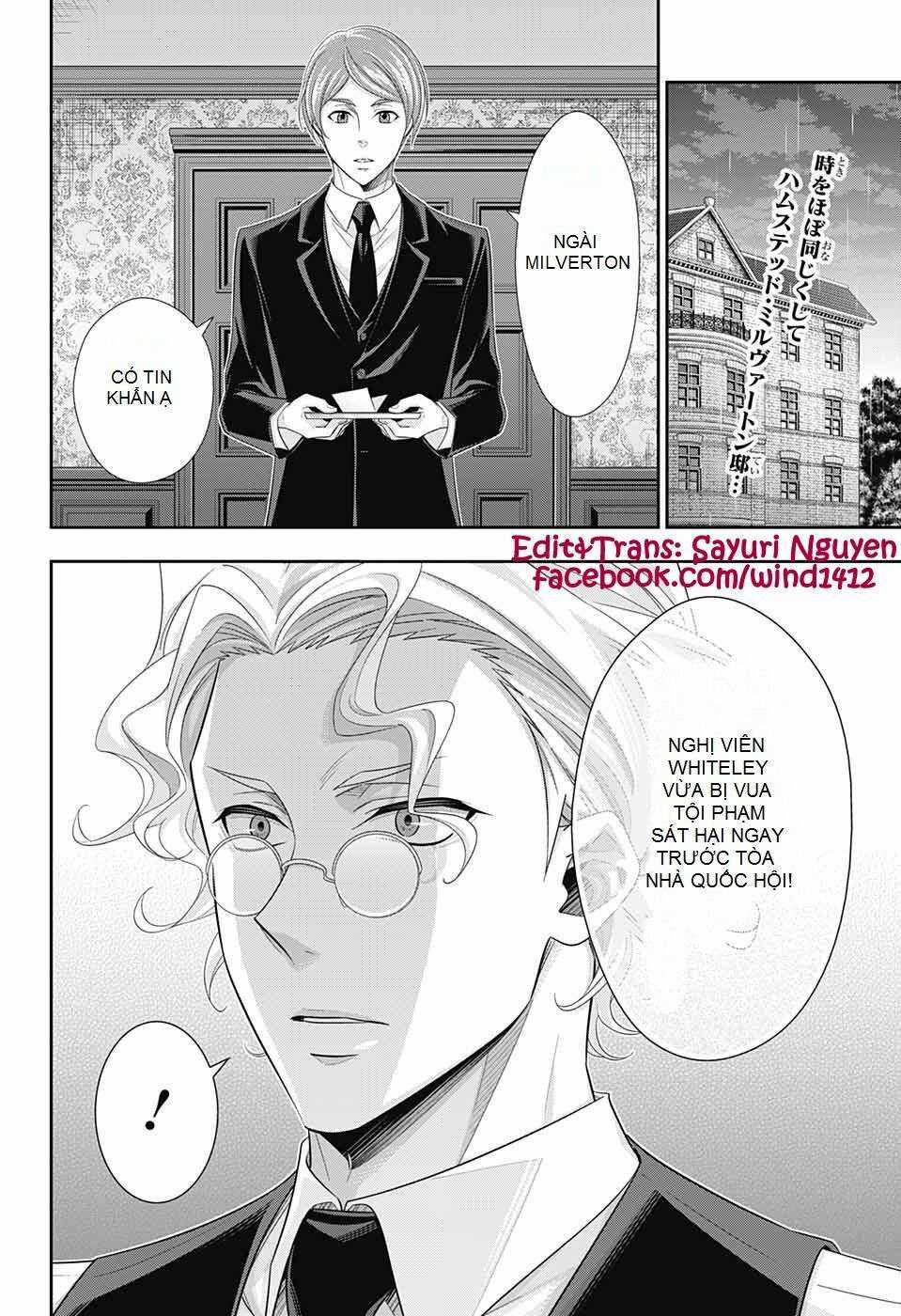 Yuukoku no Moriarty Chapter 39 trang 1