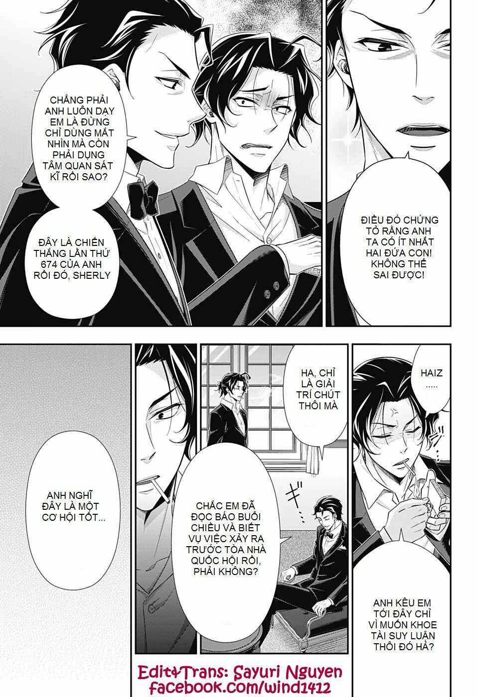 Yuukoku no Moriarty Chapter 39 trang 25