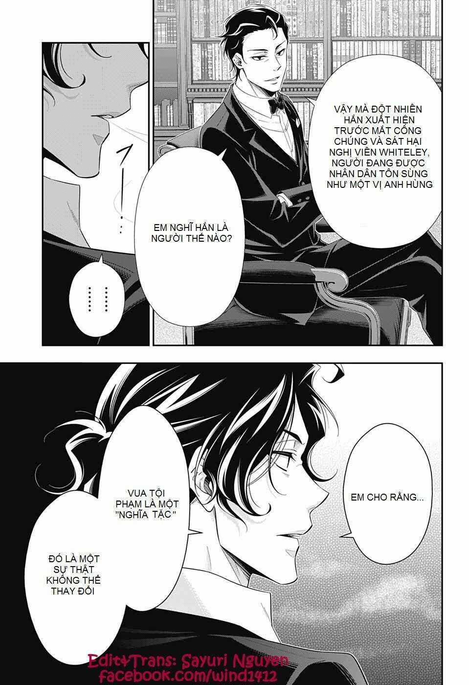 Yuukoku no Moriarty Chapter 39 trang 27