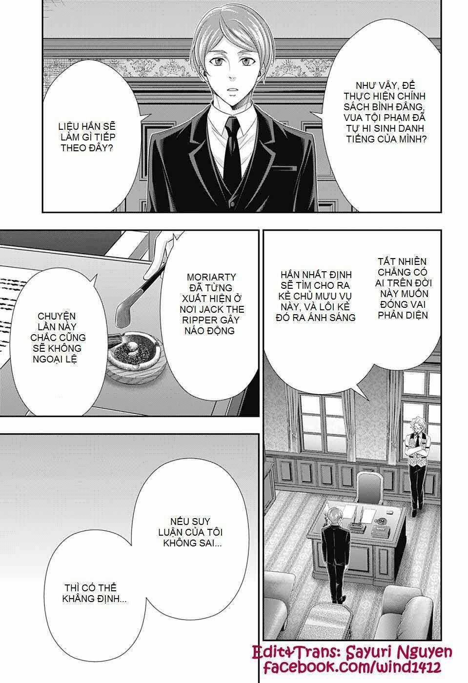 Yuukoku no Moriarty Chapter 39 trang 8