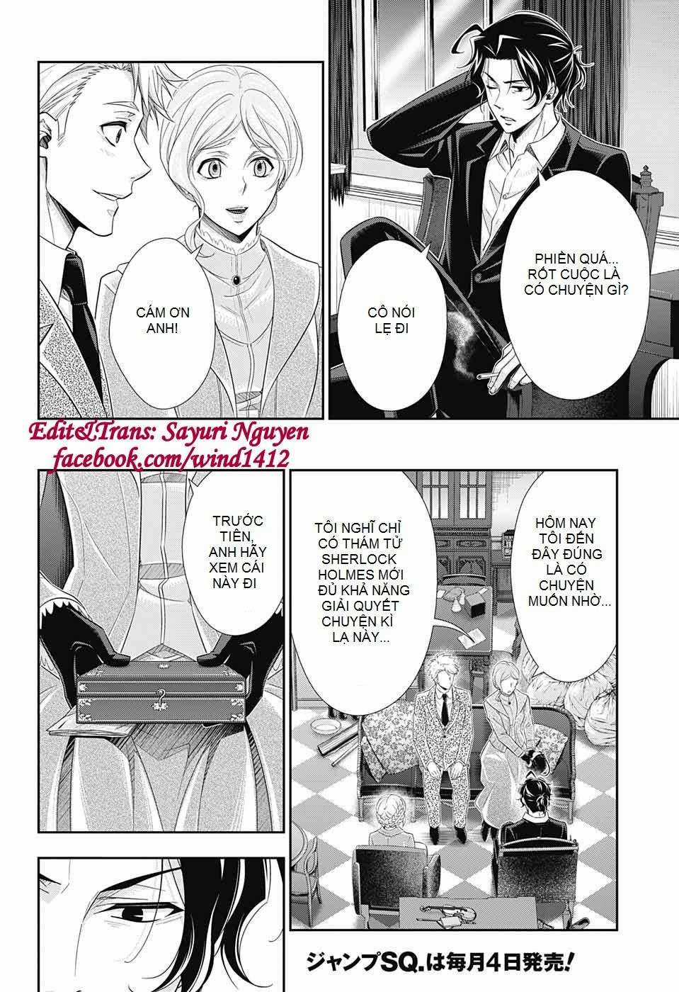 Yuukoku no Moriarty Chapter 40 trang 13
