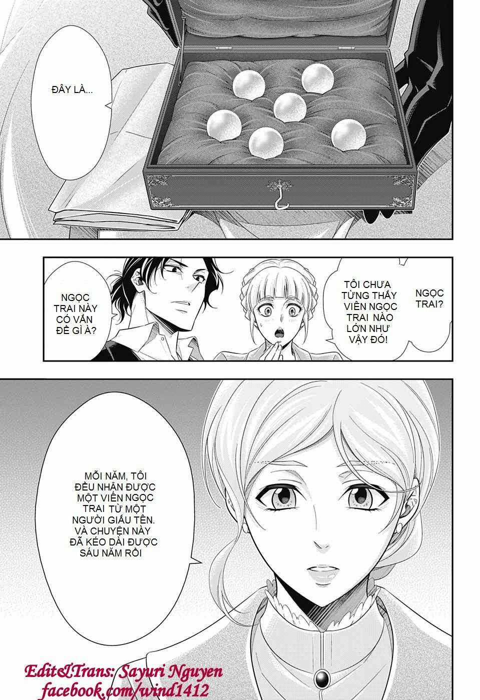 Yuukoku no Moriarty Chapter 40 trang 14