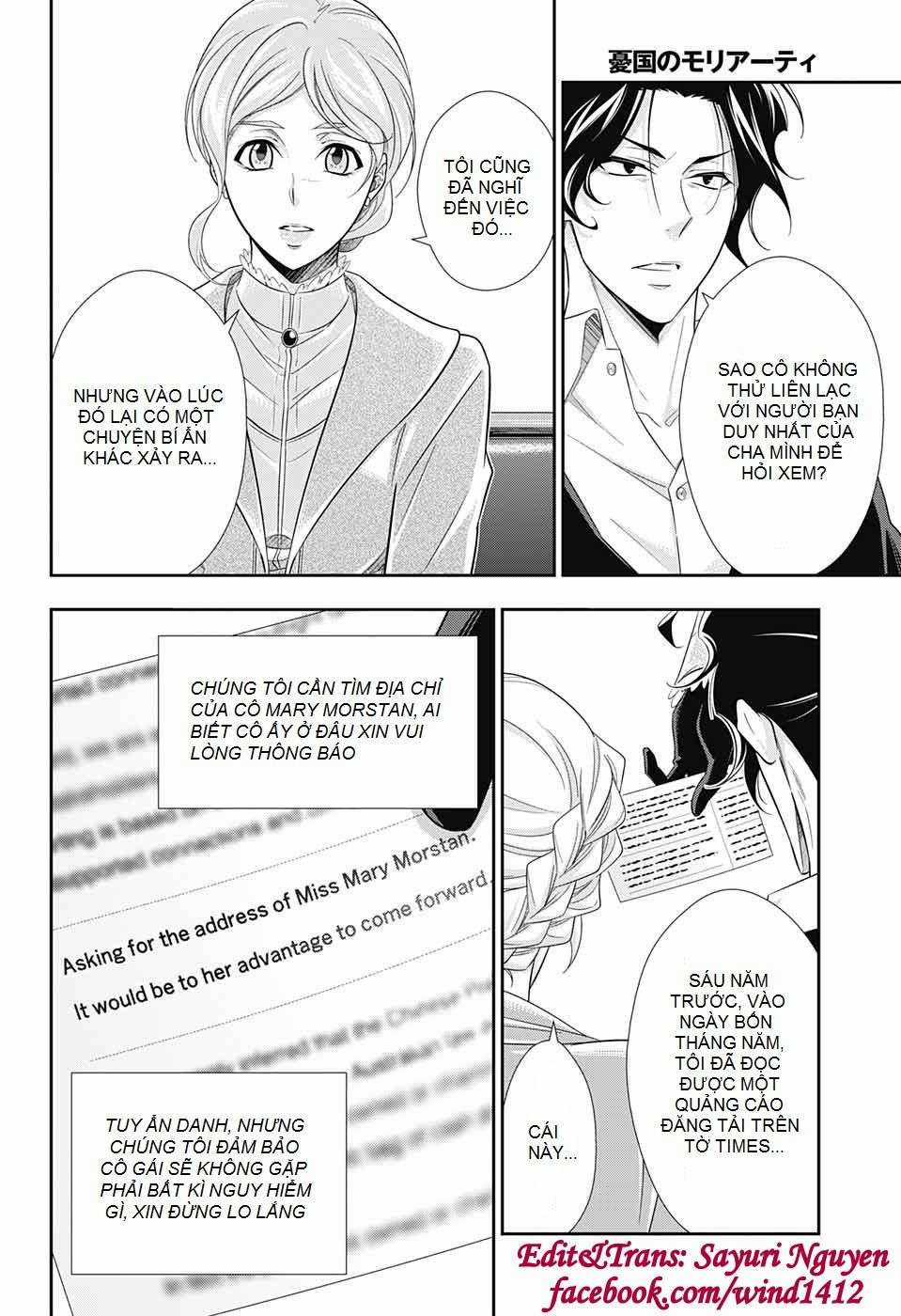 Yuukoku no Moriarty Chapter 40 trang 19