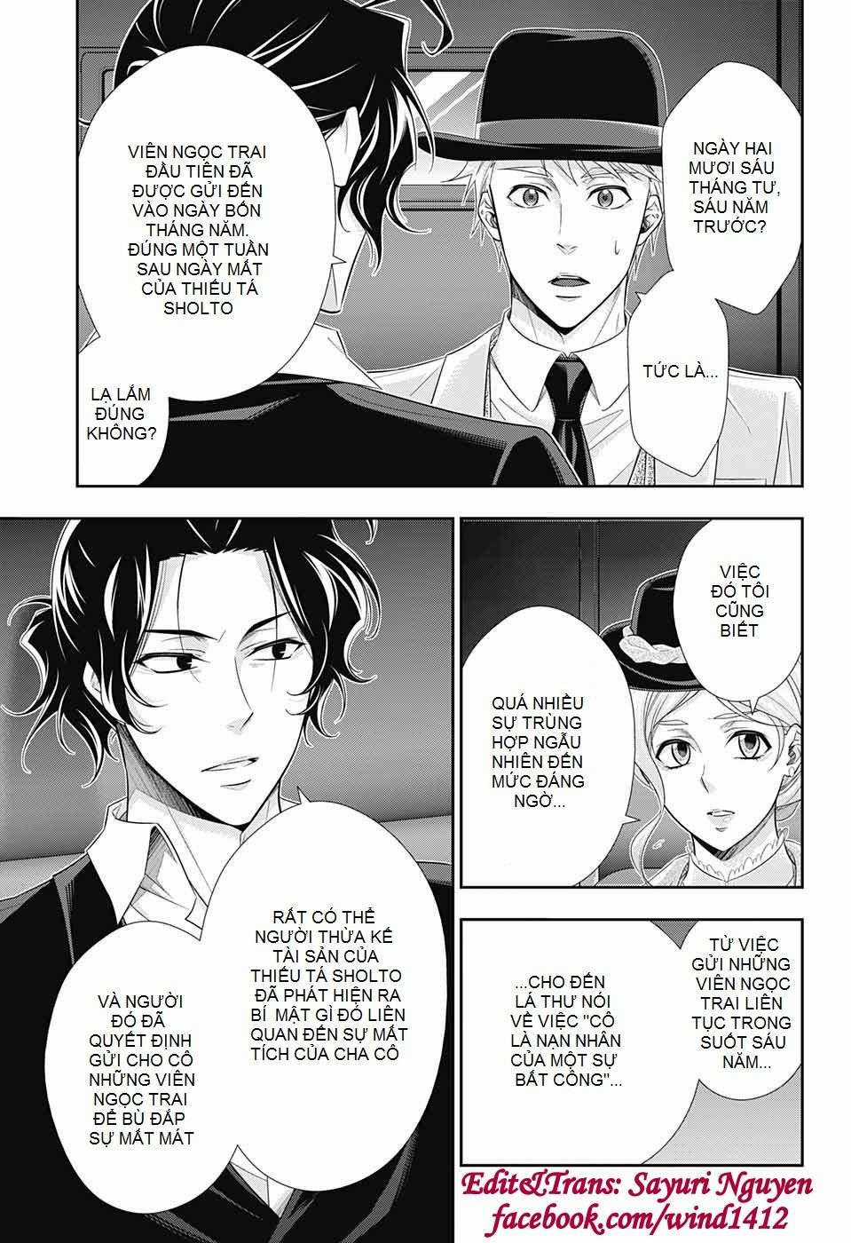 Yuukoku no Moriarty Chapter 40 trang 34