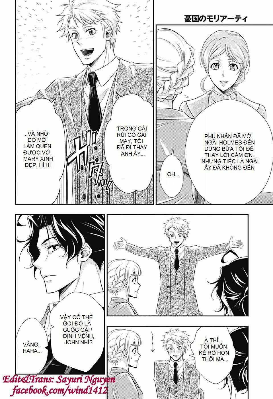 Yuukoku no Moriarty Chapter 40 trang 9