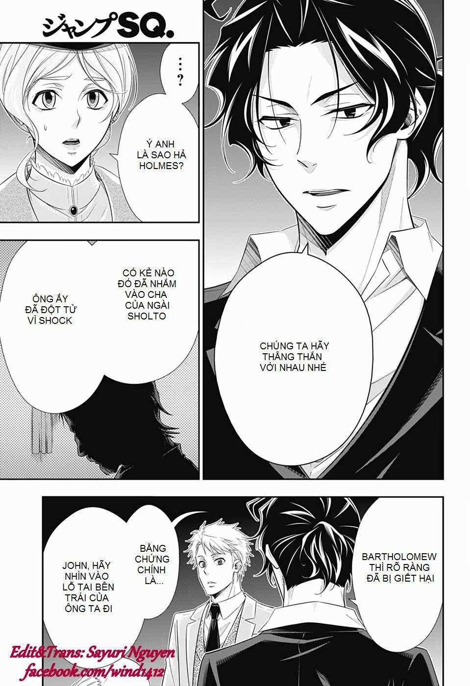 Yuukoku no Moriarty Chapter 42 trang 11