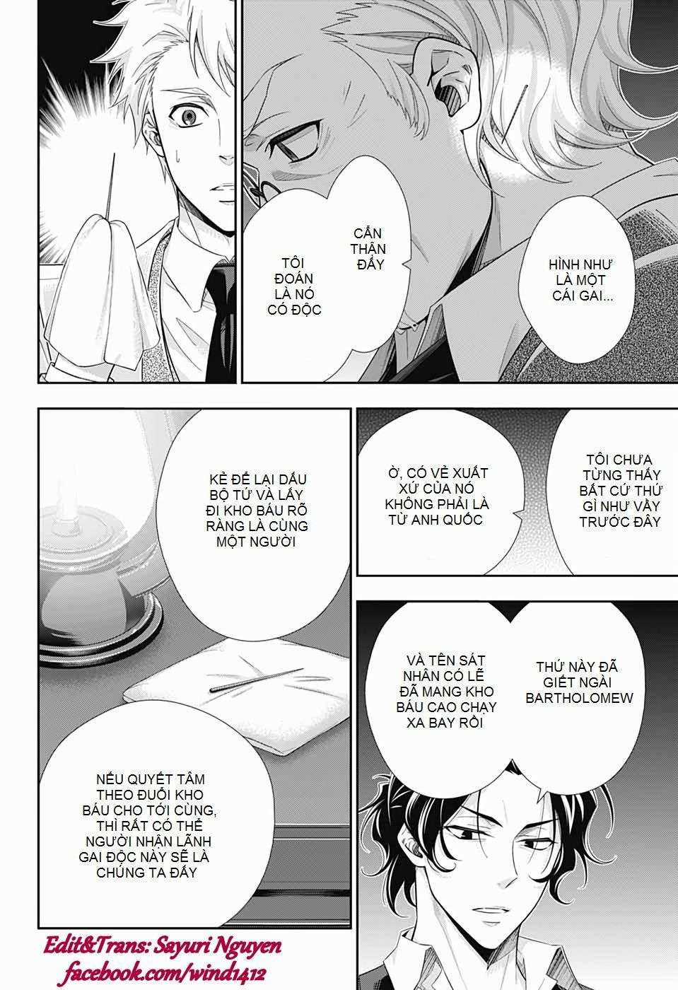 Yuukoku no Moriarty Chapter 42 trang 12