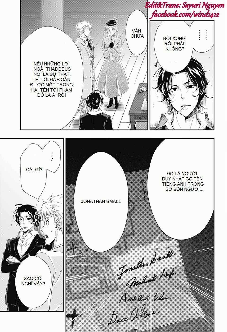 Yuukoku no Moriarty Chapter 42 trang 27