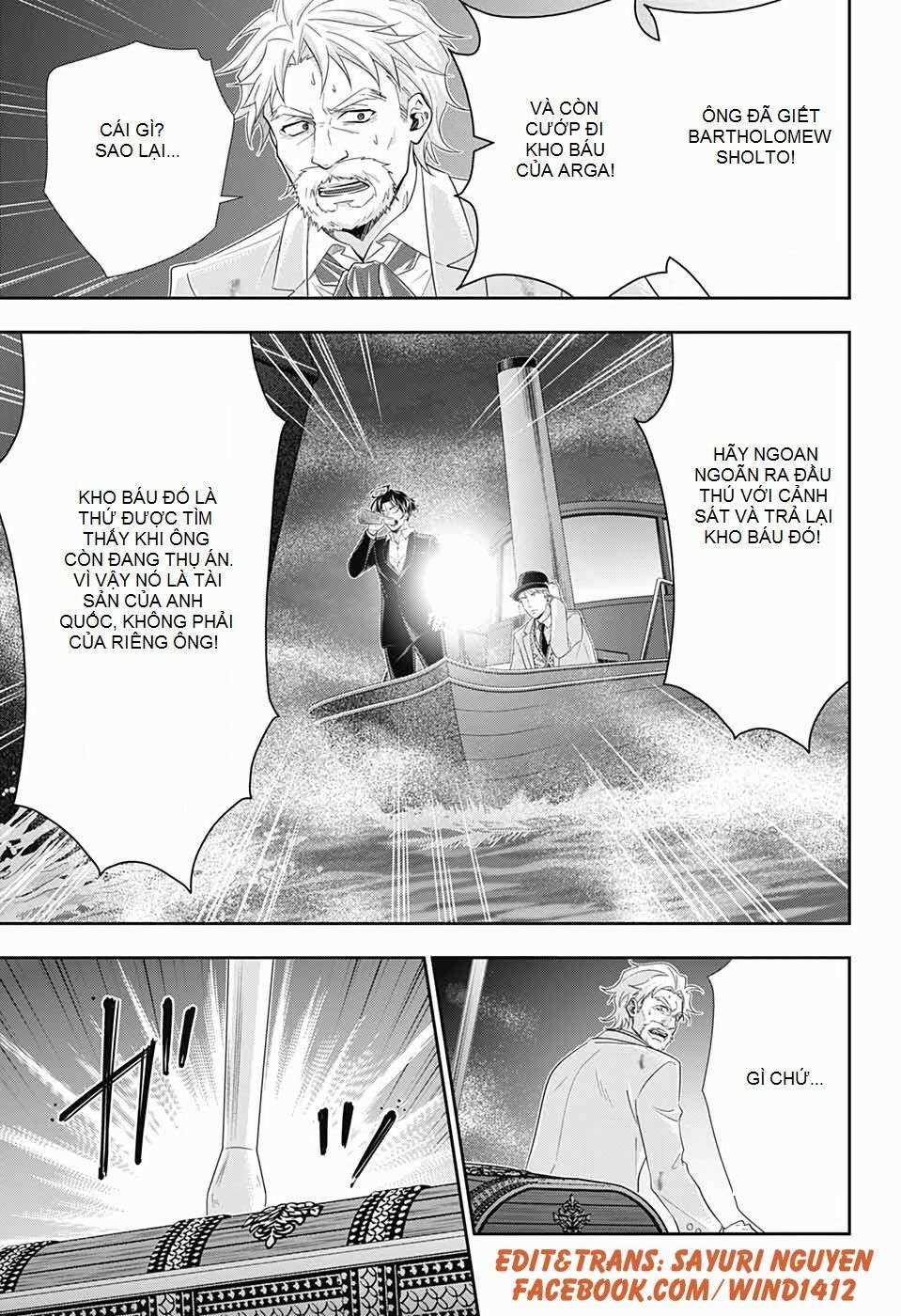 Yuukoku no Moriarty Chapter 43 trang 18