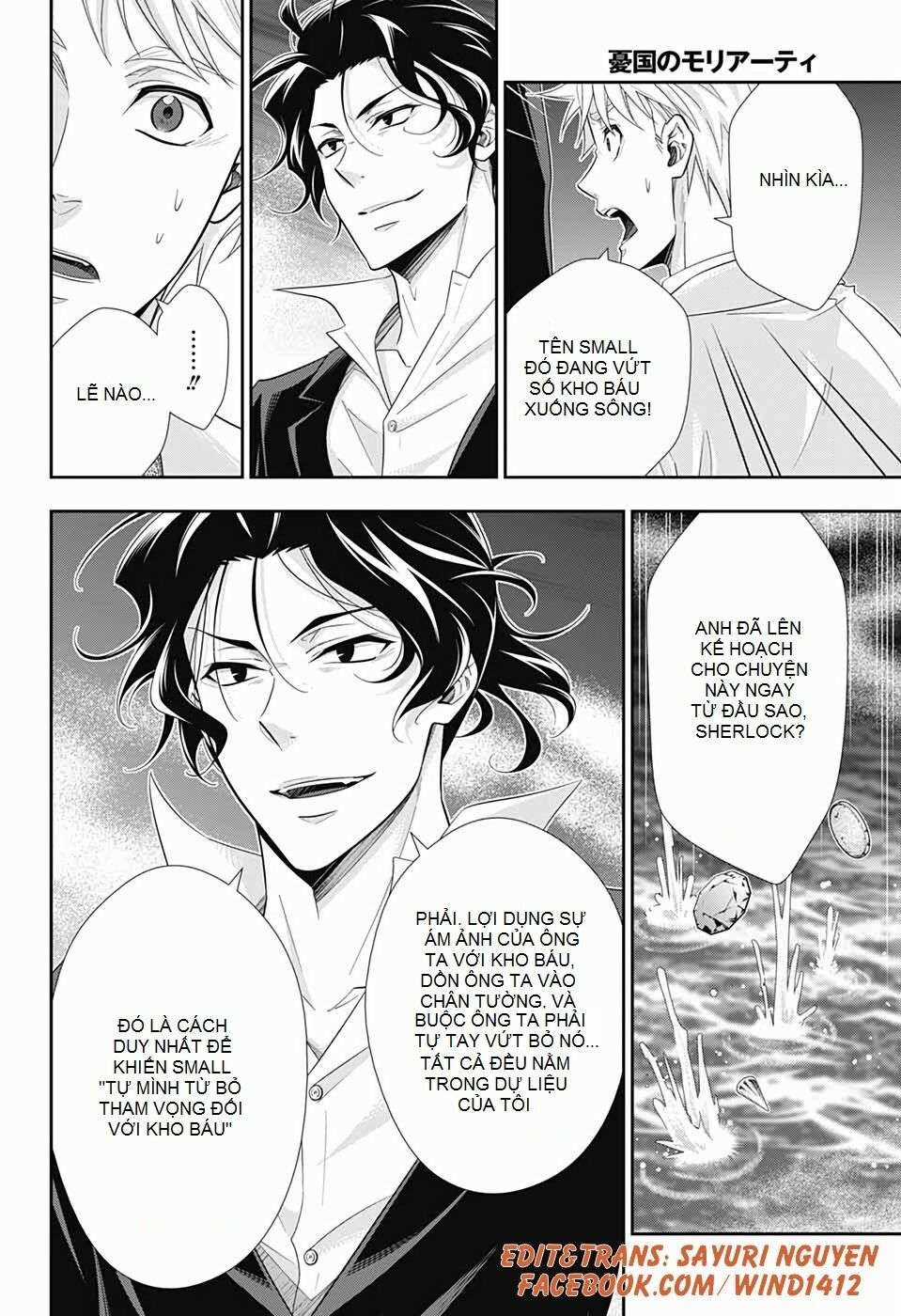 Yuukoku no Moriarty Chapter 43 trang 27