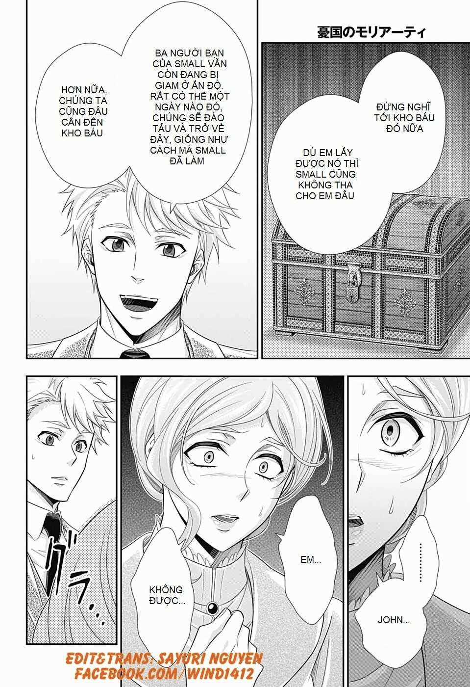 Yuukoku no Moriarty Chapter 43 trang 39