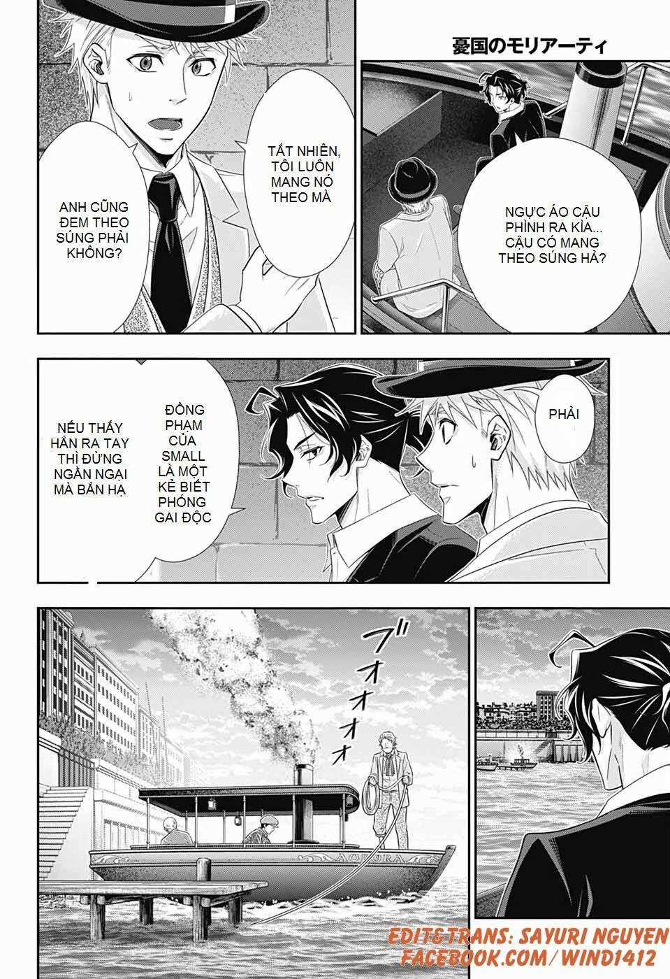 Yuukoku no Moriarty Chapter 43 trang 9