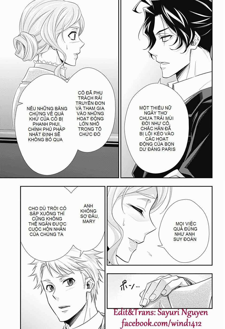 Yuukoku no Moriarty Chapter 44 trang 12