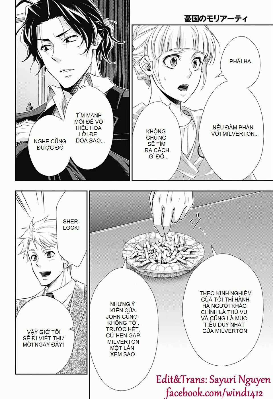 Yuukoku no Moriarty Chapter 44 trang 17