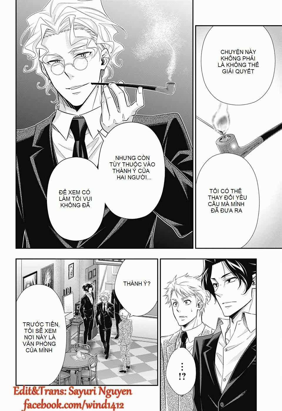 Yuukoku no Moriarty Chapter 44 trang 25