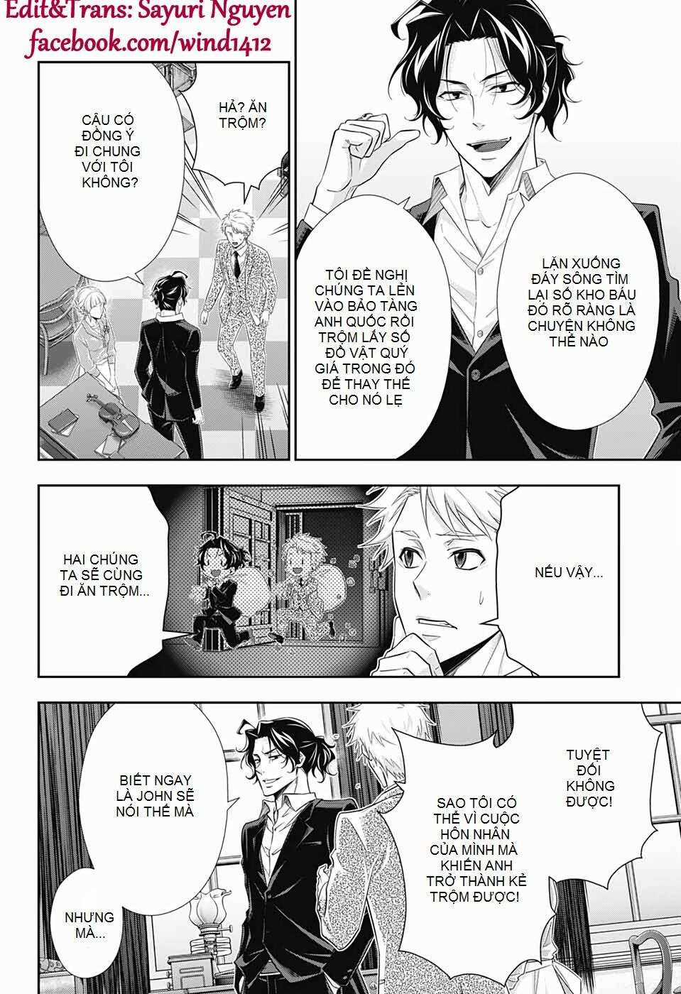 Yuukoku no Moriarty Chapter 44 trang 45