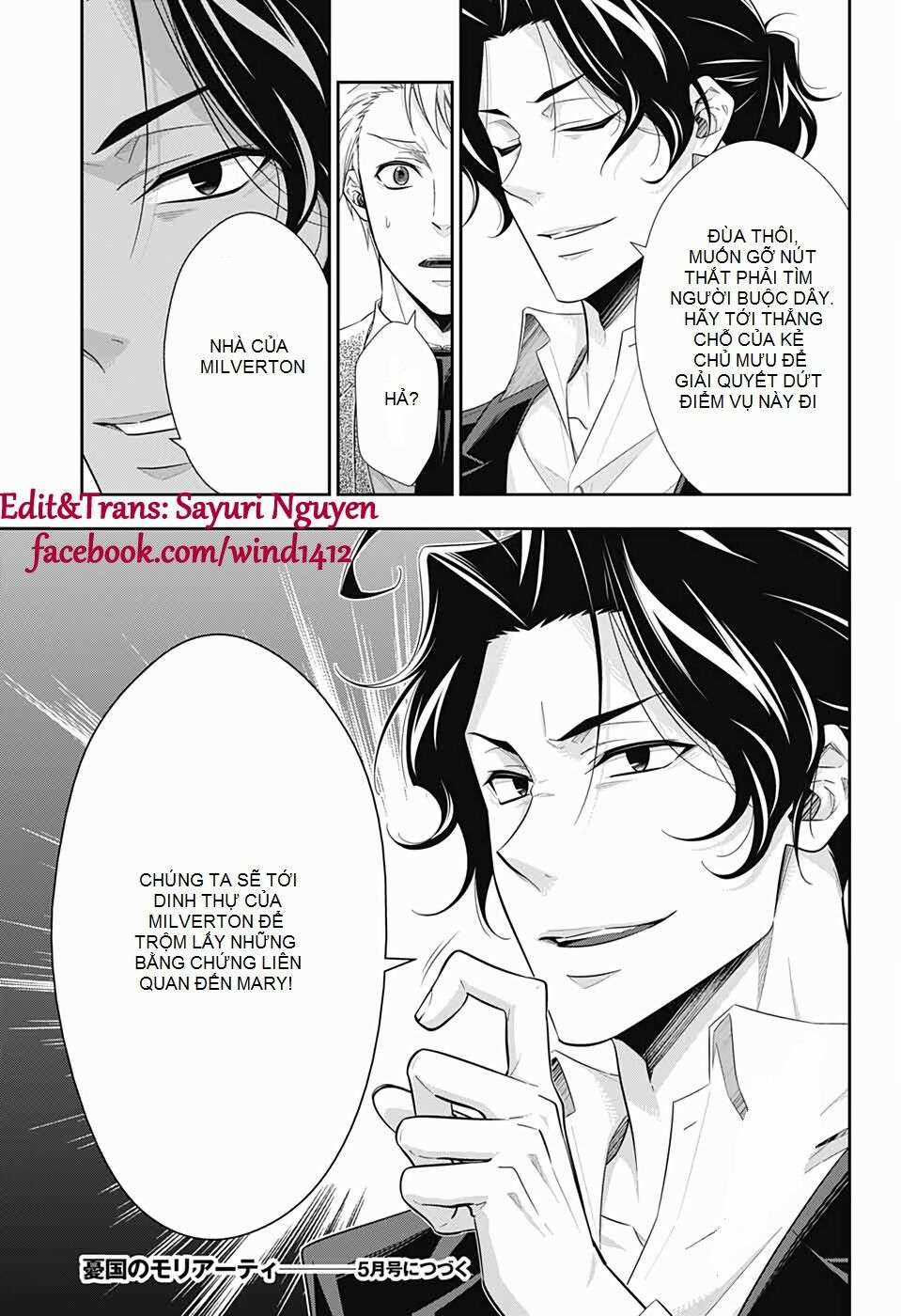 Yuukoku no Moriarty Chapter 44 trang 46