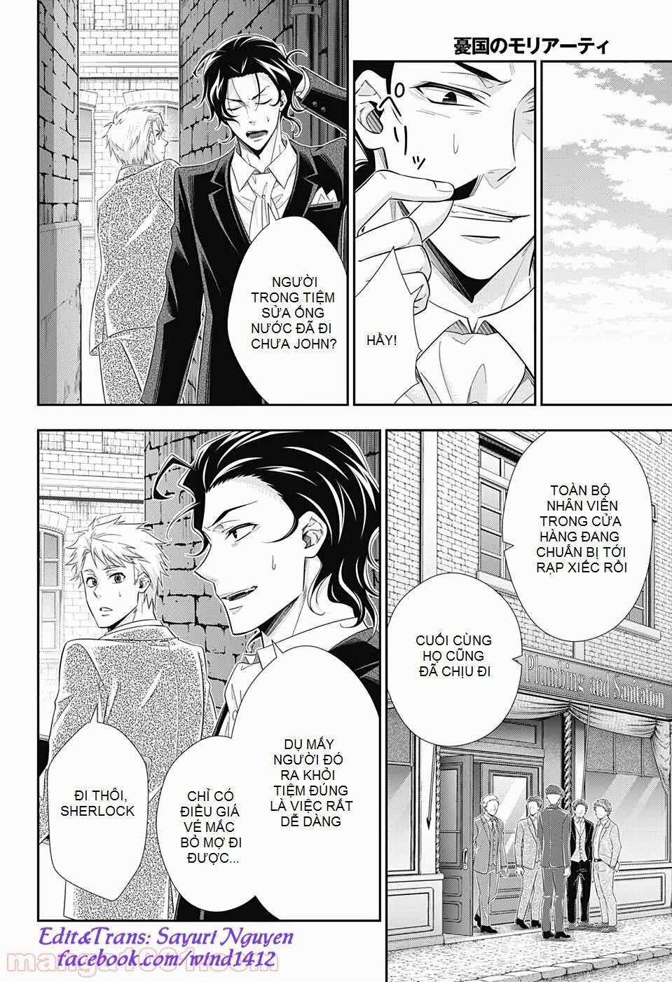 Yuukoku no Moriarty Chapter 45 trang 11