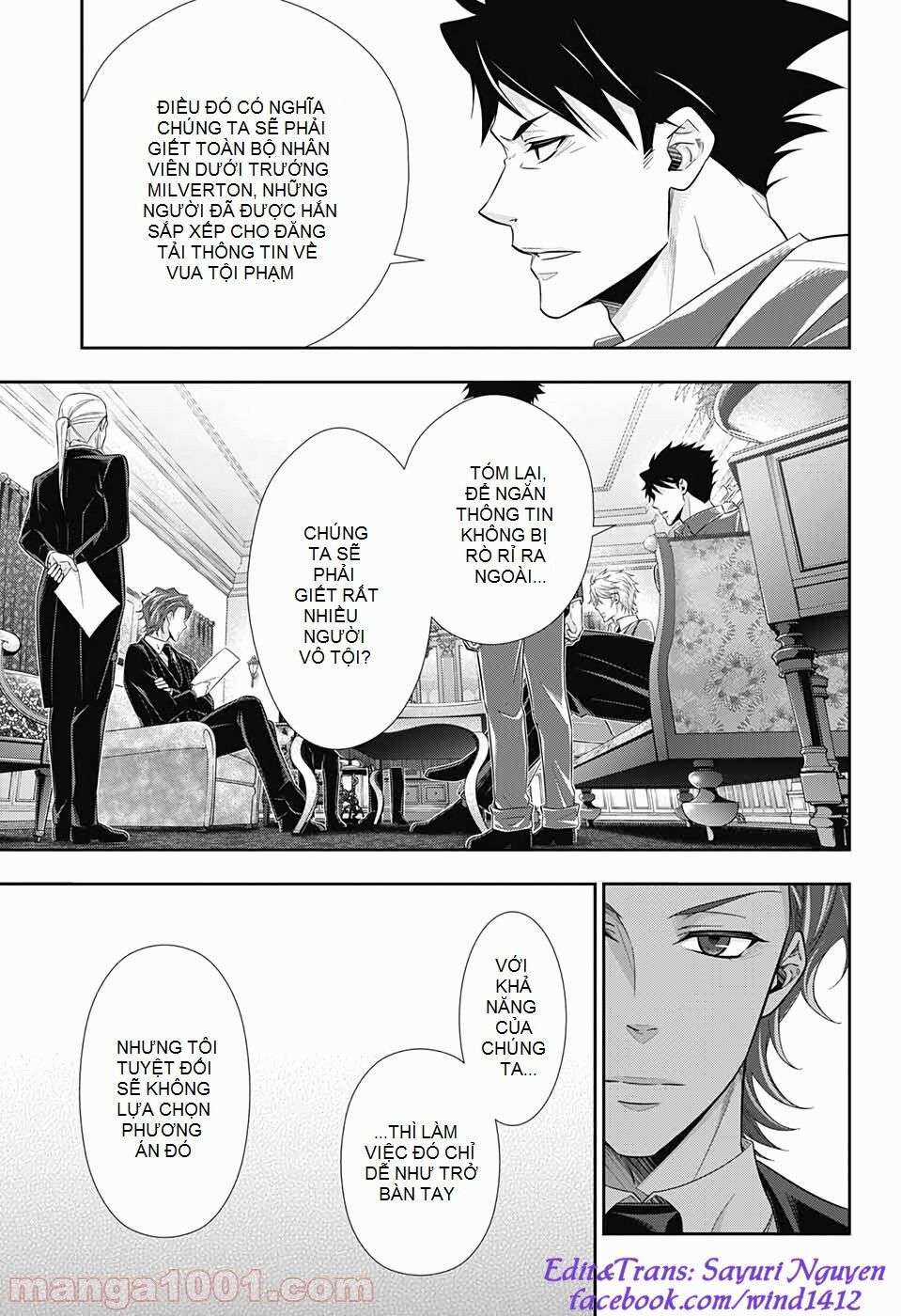 Yuukoku no Moriarty Chapter 45 trang 42