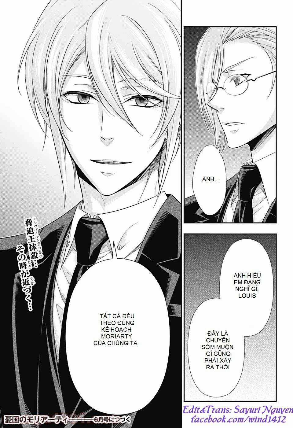 Yuukoku no Moriarty Chapter 45 trang 44